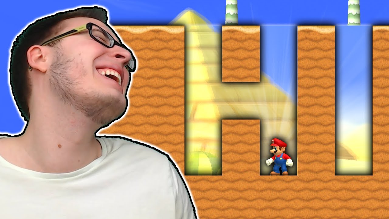 Mario Bros. Wii aber ICH KANN ALLES ZERSTÖREN!