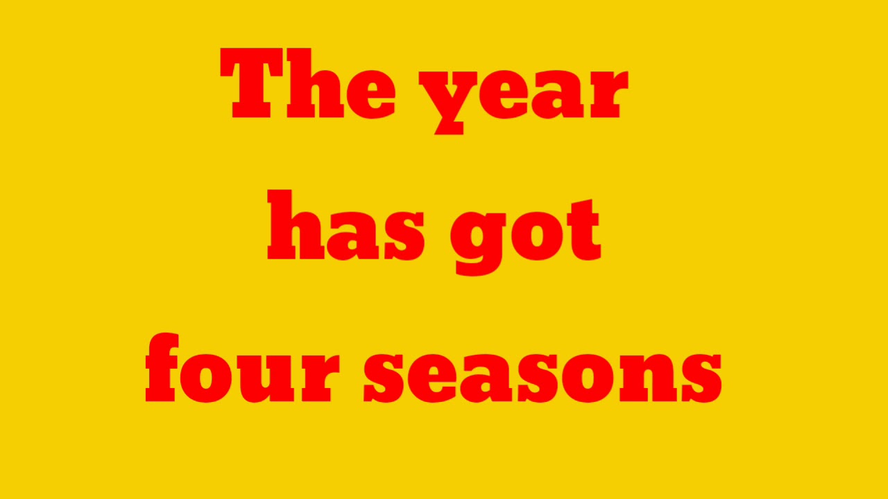 MONTHS OF THE YEAR // SUMMER - YouTube