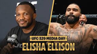 ELISHA ELLISON Talks Being MASSIVE Underdog & Fans Counting Him Out Against Gable Steveson