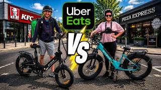 Uber Eats Vs My Sister | Engwe L20 3.0 Boost vs Engwe E26 ST