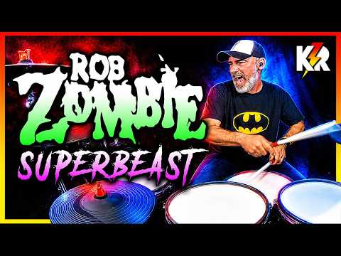 Rob Zombie ⚡ Superbeast | Drum Cover | Millenium MPS-850