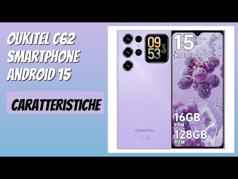 RECENSIONE (2025) : OUKITEL C62 Smartphone Android 15. DETTAGLI