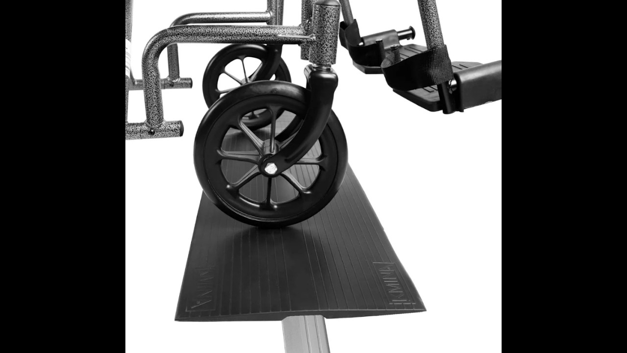 Rubber Threshold Ramp for Wheelchair by KMINA