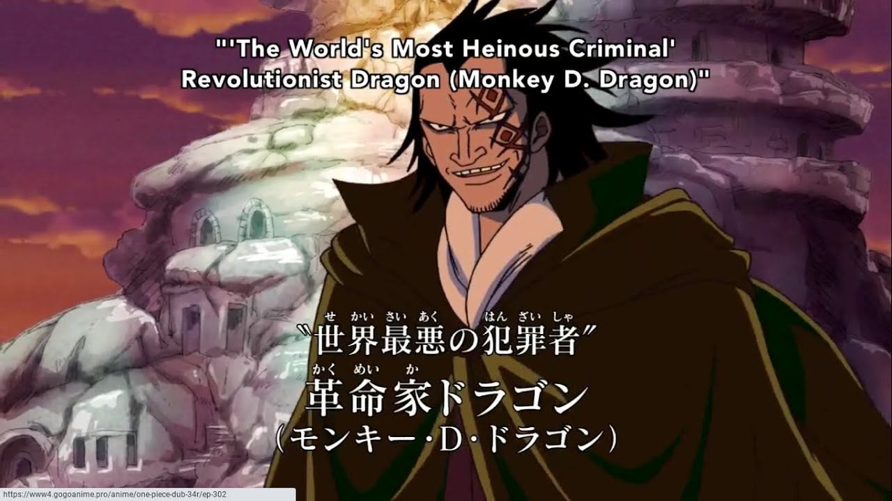 Monkey. D Dragon Speech About Luffy (One Piece episode 324) - YouTube