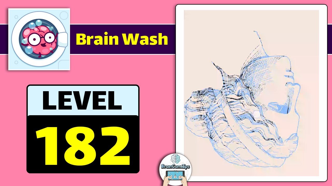 Brain Wash - Puzzle Mind Game - Level 182 Solution