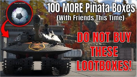 Opening 100 more "Lucky Piñata" crates with friends.