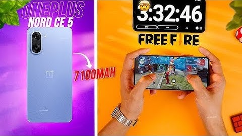 OnePlus Nord CE 5 Freefire Gaming Test 🔥  |  😳 FPS, Heating & Battery Test!