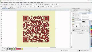 Tutorial CorelDRAW®  Einen QR Code erstellen und ein Logo einbetten