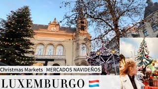 Cómo es el mercado navideño de Luxemburgo?