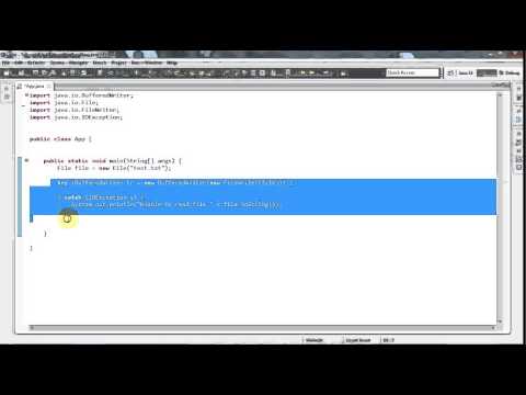 Part 41: Writing Text Files