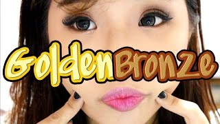 Golden Bronze Makeup Look