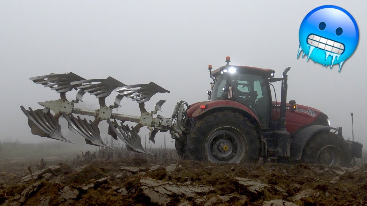 ARATURA SOTTOZERO! CASE IH PUMA 200 AFS CONNECT - ER.MO
