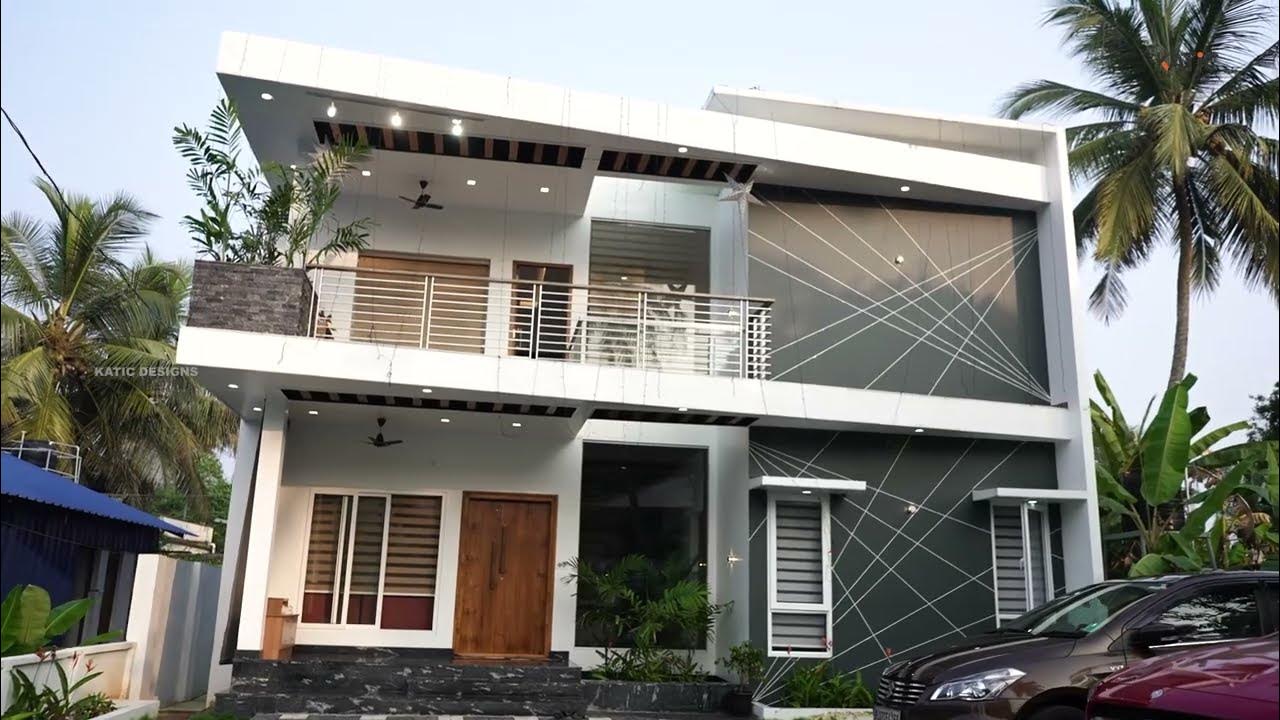 2,100 Sq.ft. Contemporary Compact House in the South Chittoor