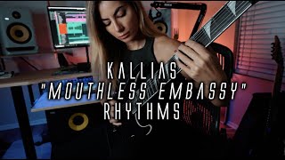Kallias "Mouthless Embassy" Guitar Play Through | Rhythms