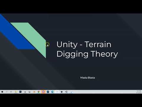 Unity - Terrain Digging (Theory)