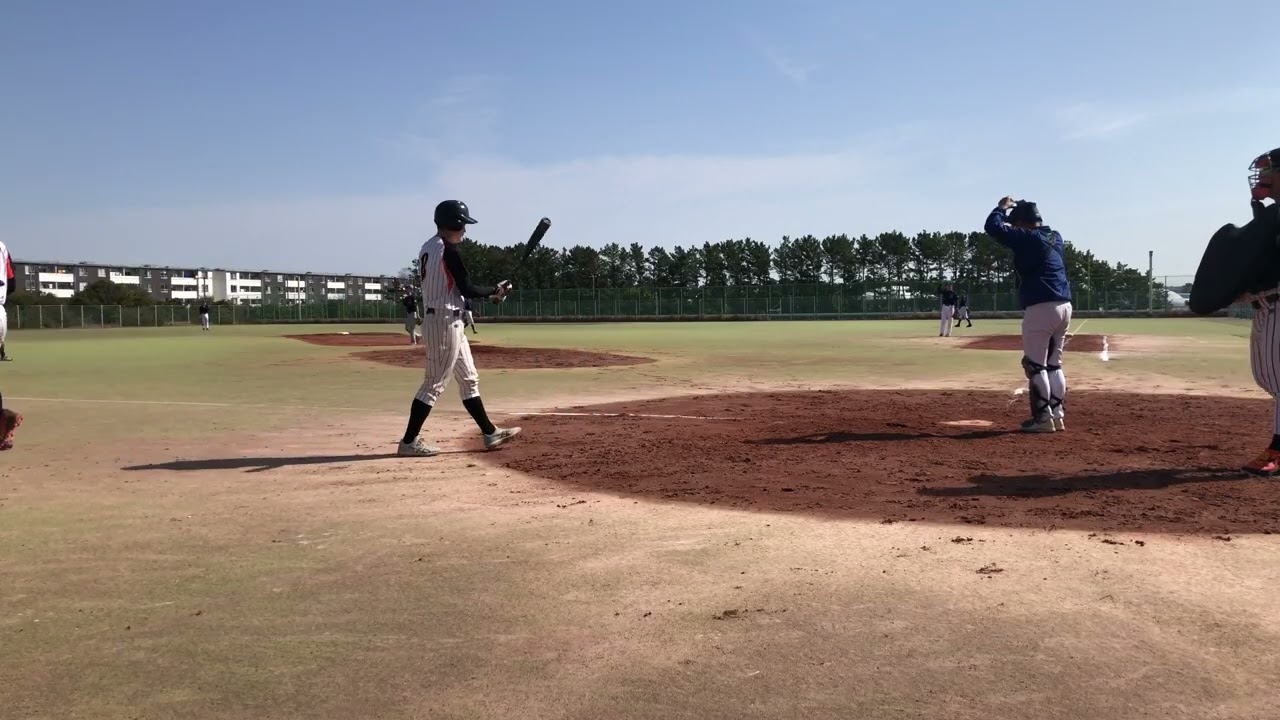 オープン戦vsブルーシャークス　６回表