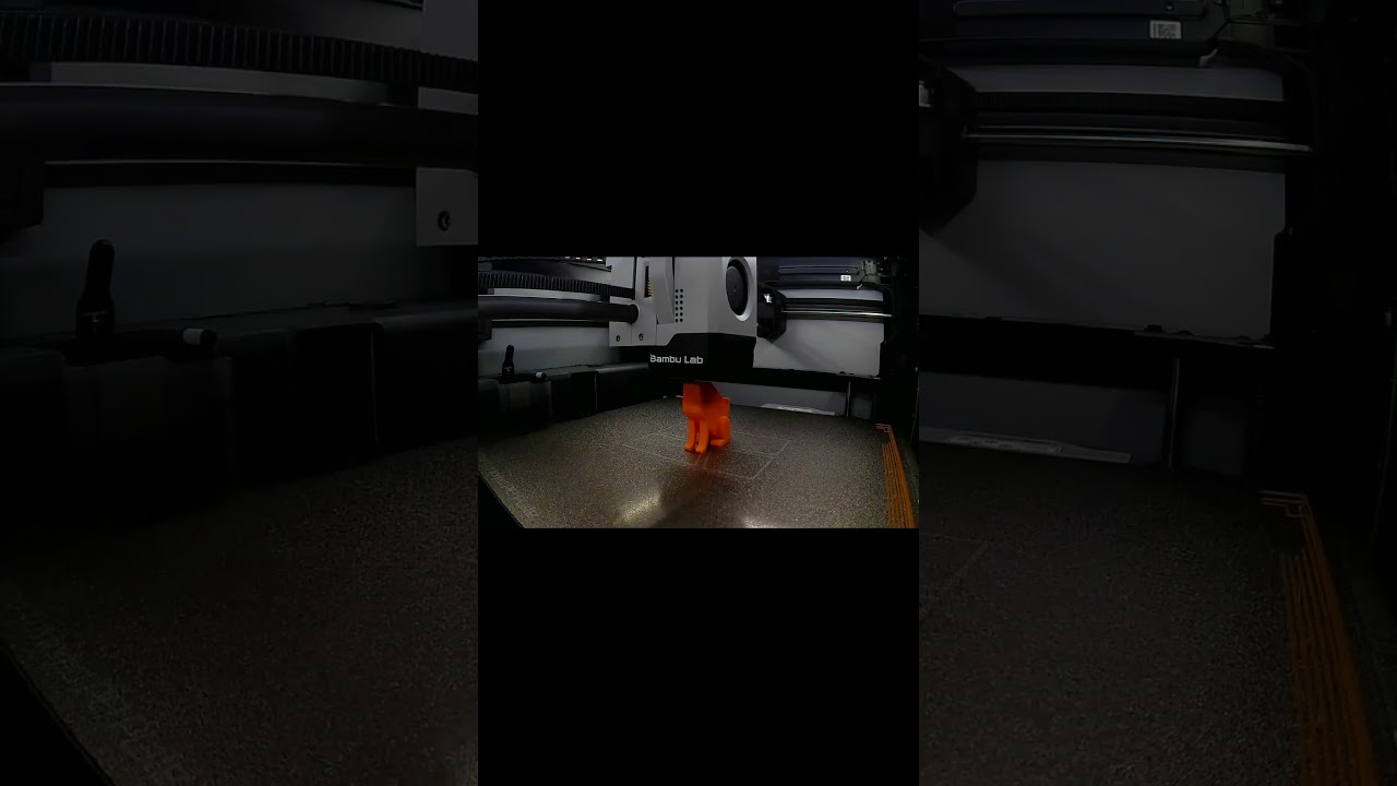 Animal Phone Stand Dog v2 short - 3D Printing Timelapse