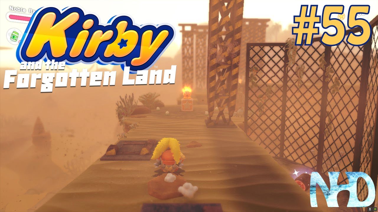Let's Play Kirby and the Forgotten Land (pt55) Originull Wasteland: The Wastes Where Life Began