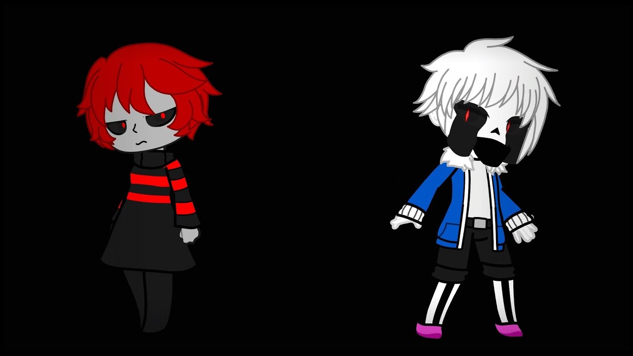 Undertale AU react Player vs VHS!Sans/Gacha club/Animation [🇺🇲 ENG|🇷🇺 RUS]