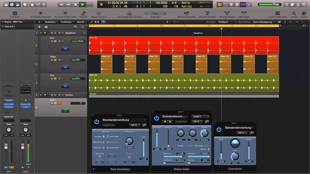 Logic Pro X Tips & Tricks Big Kick Drum YouTube