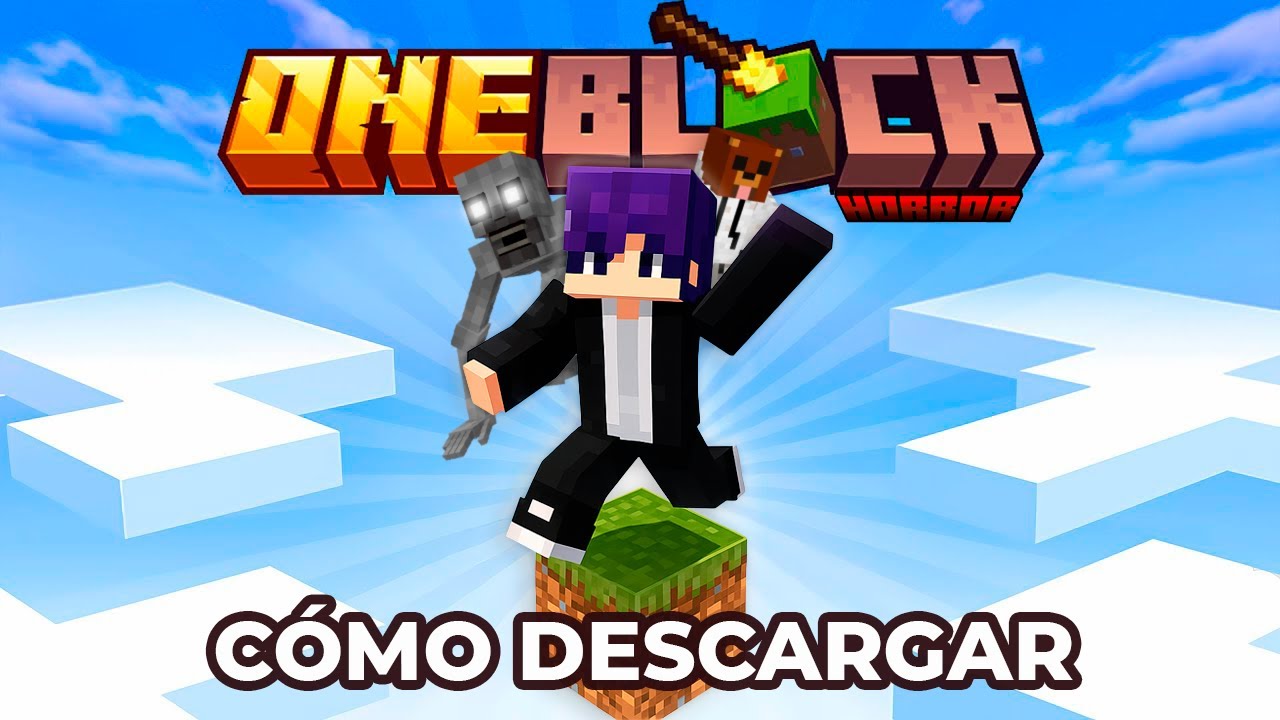 Cómo DESCARGAR el ONEBLOCK de RUBIUS (Mapa + MODS) – Tutorial RÁPIDO