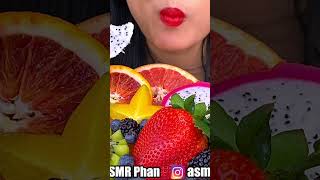 Colorful Fruit Platter Part 2  Asmr Phan