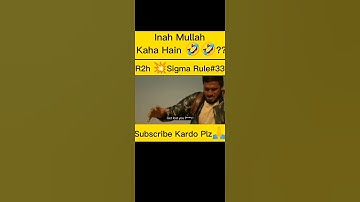 Round2hell Sigma Rule #33 Video || Round2hell || R2h || #shorts#round2hell #r2h#sigmarule #zaynsaifi