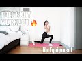 FULL BODY AT HOME WORKOUT 🔥| Apartment Friendly + No Weights