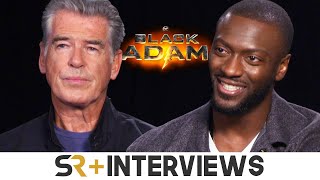 Pierce Brosnan & Aldis Hodge Interview: Black Adam