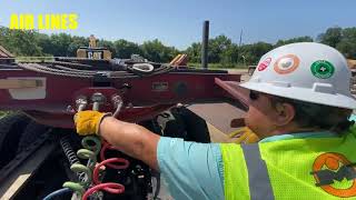 Truck and Stringing Trailer Pre-Trip Inspection