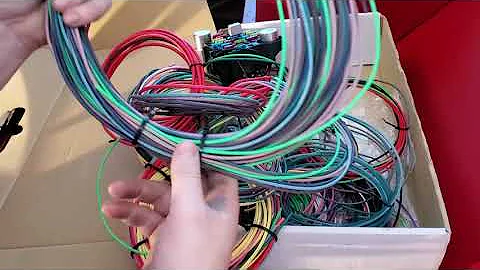 EZ Wiring Harness Install | 1963 Mack C85 Fire Eng...