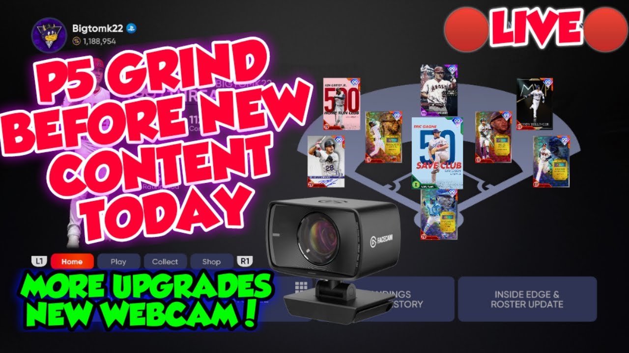 🔴 LIVE 10TH INNING PROGRAM XP GRIND & P5 GRIND WITH NEW CARDS IN MLB THE SHOW 21 DIAMOND DYNASTY