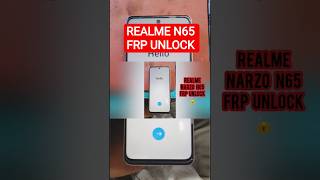 Realme Narzo N65 5G FRP Bypass (2026)#RealmeNarzoN65 #FRPBypass #GoogleLock #AndroidTips #TechShorts