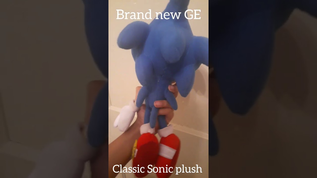 brand new GE Classic Sonic plush