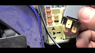 Ford focus no start no crank ECU fuse location ECU relay location
