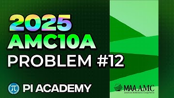 [NEW] 2025 AMC10A Problem #12 (Fast and Easy ⚡️🚀)