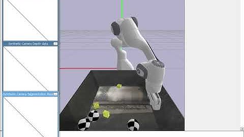 Panda PyBullet example test
