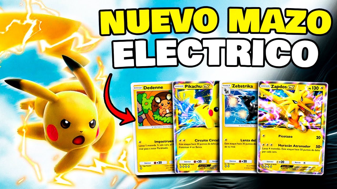 EL NUEVO MEJOR MAZO DE PIKACHU EX Y ZAPDOS EX EN POKEMON TCG POCKET ...