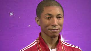 EVENT CAPSULE CHYRON - Pharrell Williams Wax Figure Unveiling At Madame Tussauds