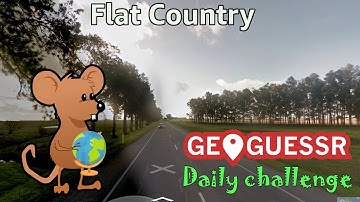 Geoguessr Daily Challenge - NMPZ February Challenge - I Mistook This For Another Flat Country