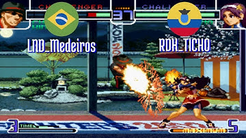 FT5 @kf2k2pls: LND_Medeiros (BR) vs RDK_TICHO (EC) [KOF 2002 Plus kf2k2 Fightcade] Dec 8
