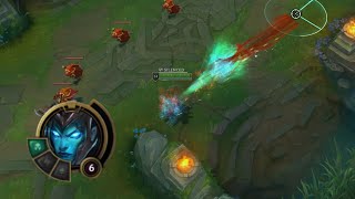 Kalista Ult from four Screens away