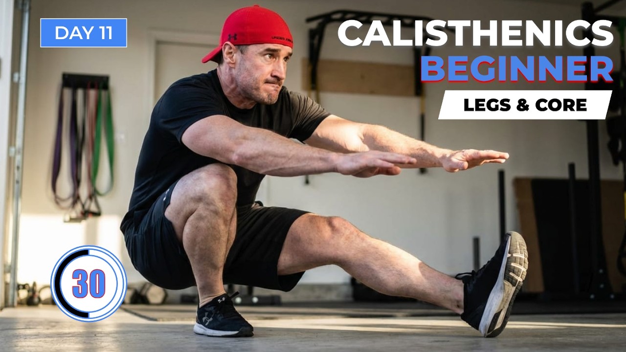 Legs & Core Workout 11 – Today Sucked WAY Less Than Yesterday! (Beginner Progress)