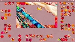 Relaxing Music With Colors in Silk Puzzle #202 by MsBlacKat 432 views 3 weeks ago 14 minutes, 16 seconds