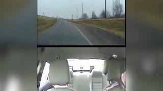 Dash cam video of call for all troopers to be on lookout for Eufaula Bank robbery suspect