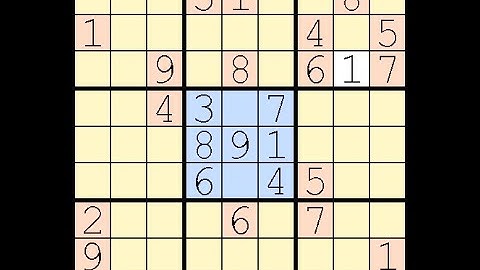 How to Solve Washington Times Sudoku Difficult May 29, 2023