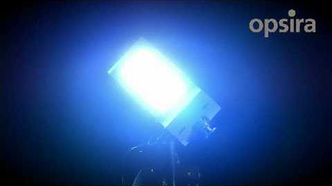 LED street lighting measurement with goniophotometer