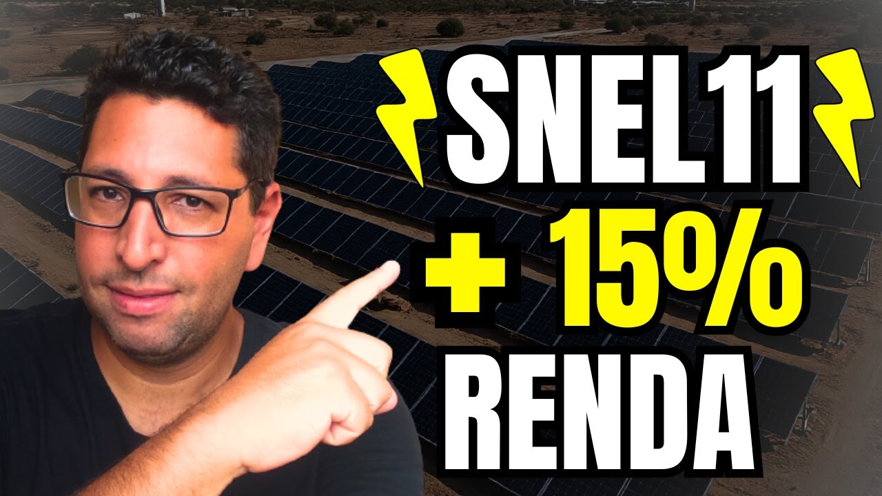 SNEL11 CRESCEU MUITO RÁPIDO e com um RENDIMENTO ABSURDO!