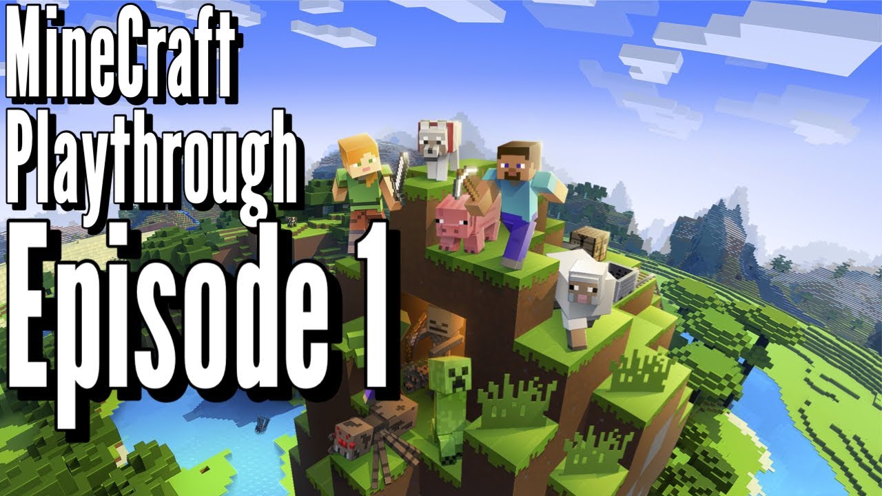 Getting Started! Minecraft Survival Playthrough Episode 1 - YouTube