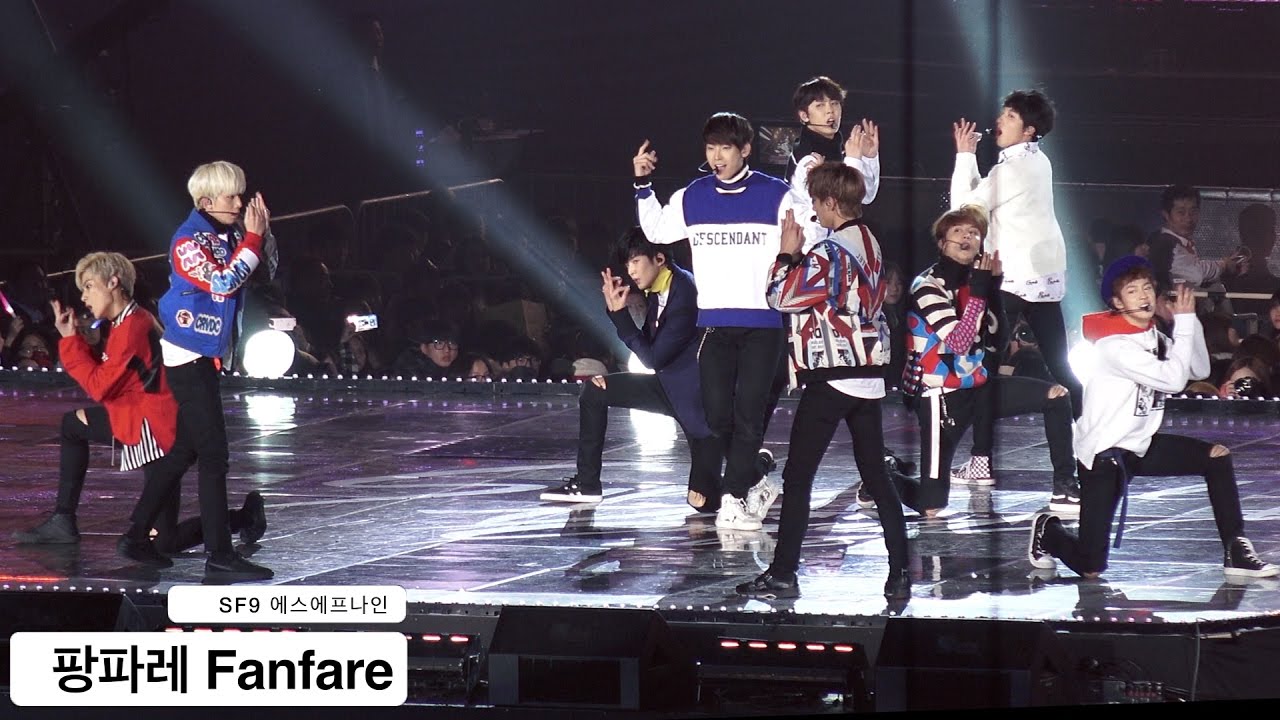 SF9 에스에프나인[4K 직캠]팡파레 Fanfare@1127 Rock Music